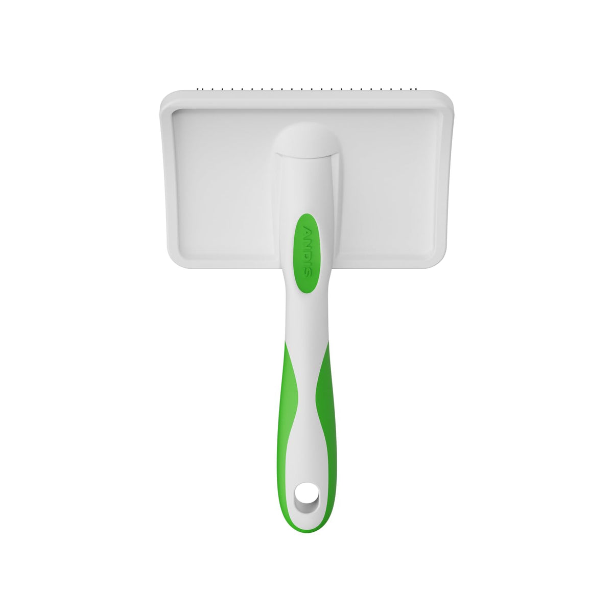 Andis 68540 Self-Cleaning Slicker Brush, Large, Green