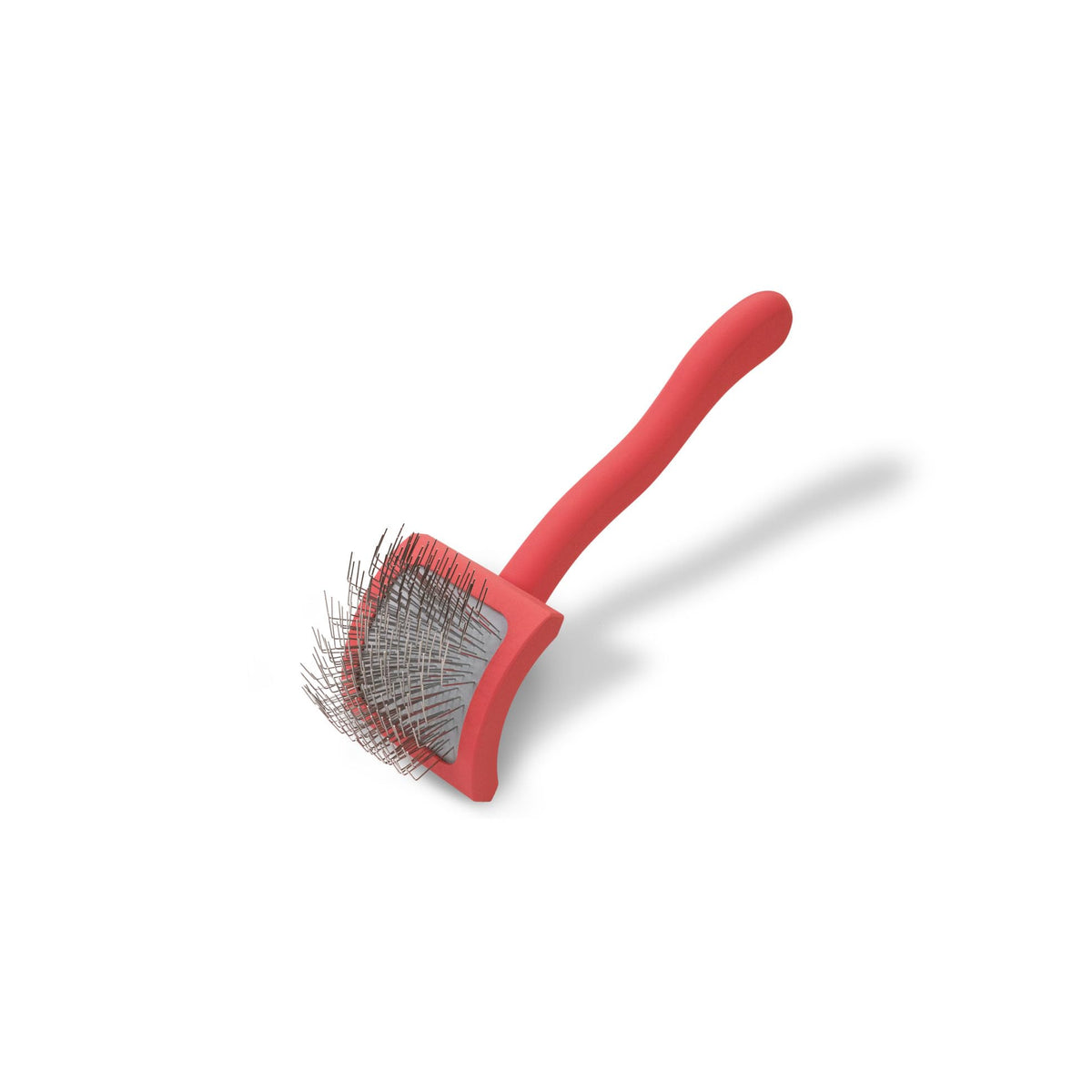 Chris Christensen Big G Dog Slicker Brush for Dogs (Goldendoodles, Labradoodles, Poodles), Groom Like a Professional, Fluff Detangle Style, Saves Time Energy, Teal, Large