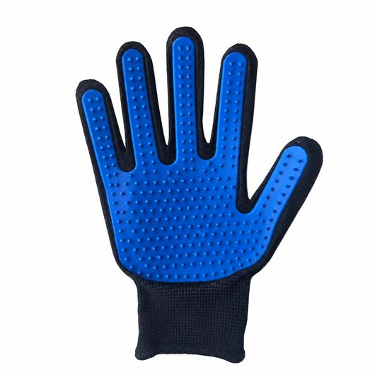 1PCS Grooming Gloves Deshedding Massaging for Dogs and Cats Hair Removal for Bathing Brushing Petting Home Travel Indoor Outdoor, Right Hand