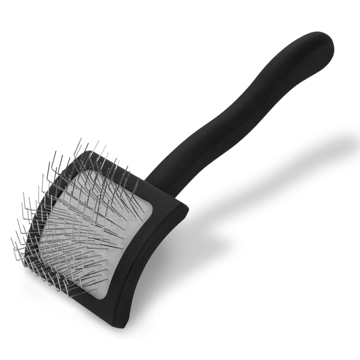 Chris Christensen Big G Dog Slicker Brush for Dogs (Goldendoodles, Labradoodles, Poodles), Groom Like a Professional, Fluff Detangle Style, Saves Time Energy, Teal, Large