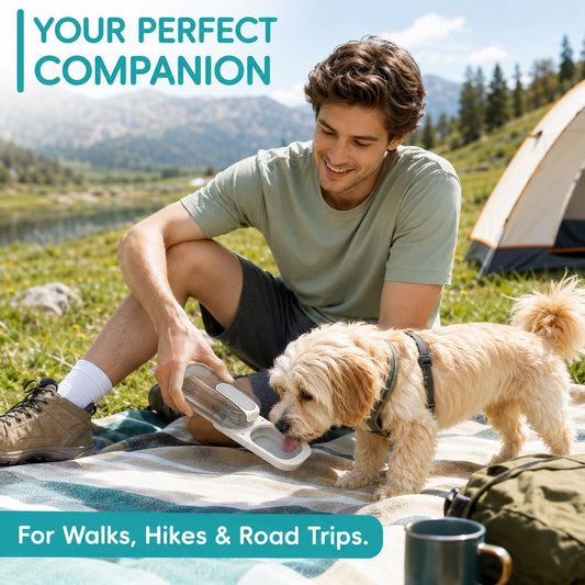 Dog Water Bottle Portable, 11.8 oz(350 ml)