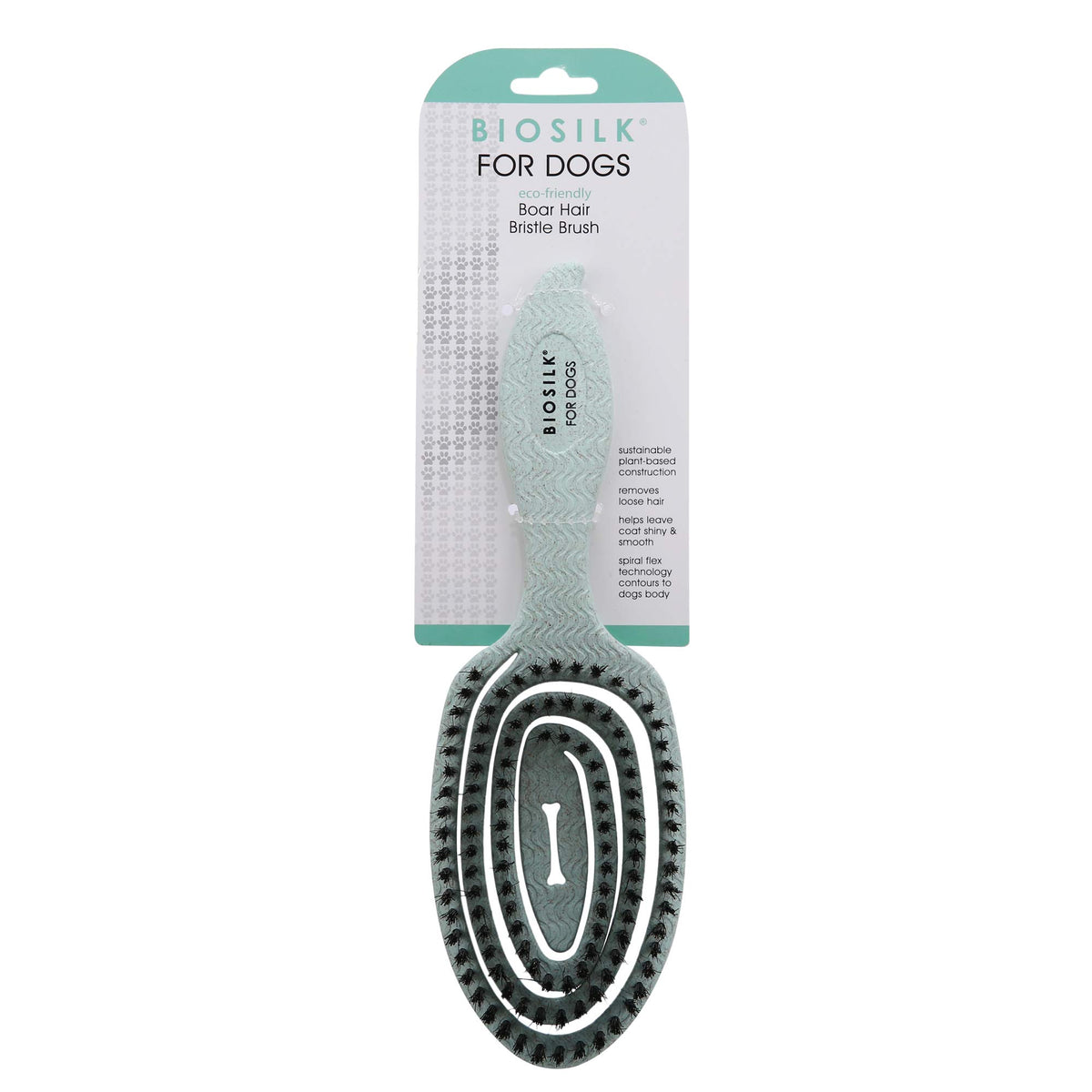 BioSilk for Pets Eco-Friendly Detangling Pin Brush for Dogs