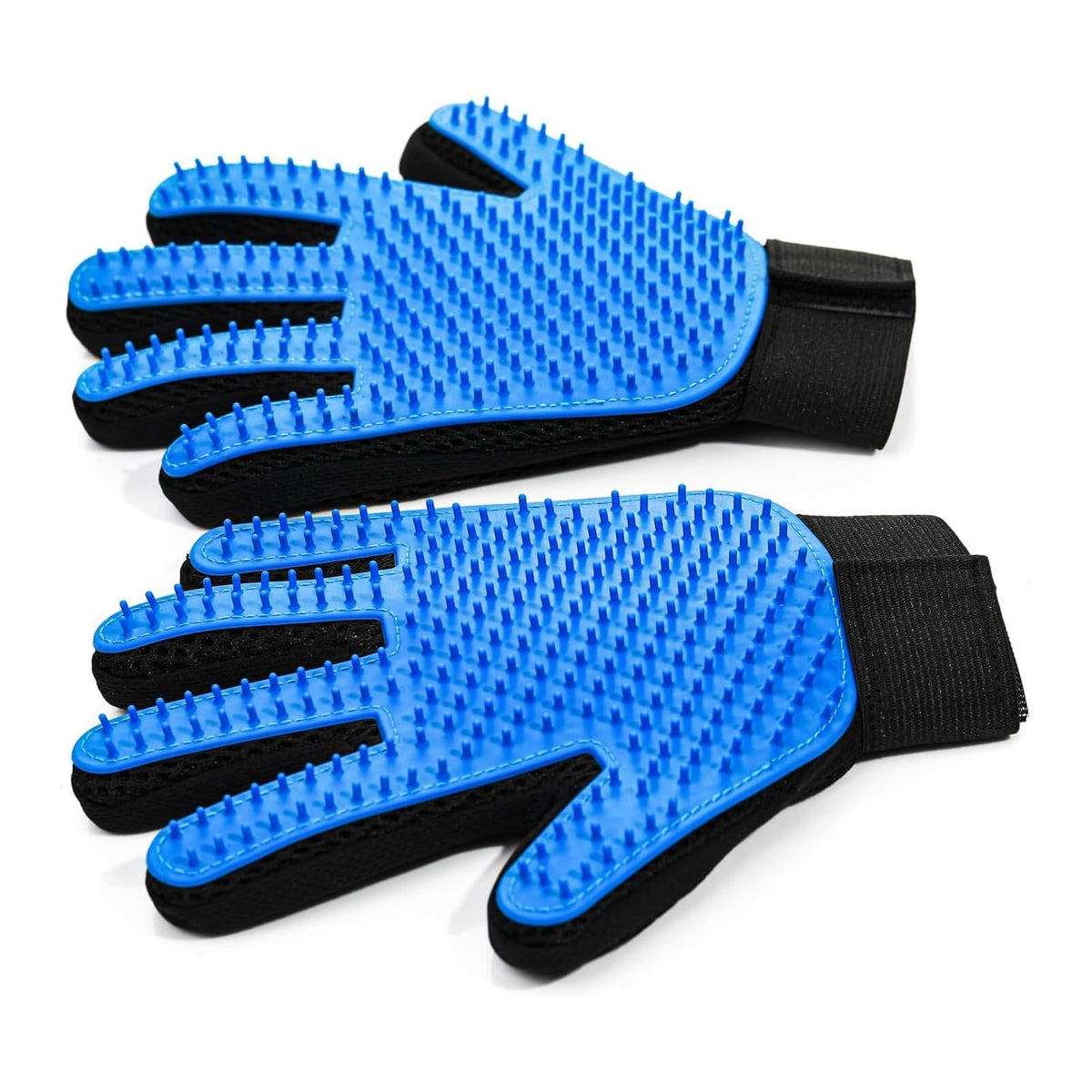 NVNAN Pet Hair Removal Glove for Dogs & Cats, 2-Pack Gray