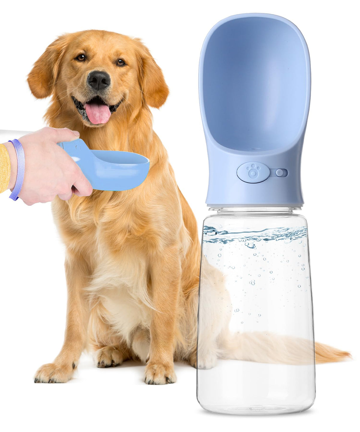 Mr. Pen- Portable Dog Water Bottle, 19 oz, Large