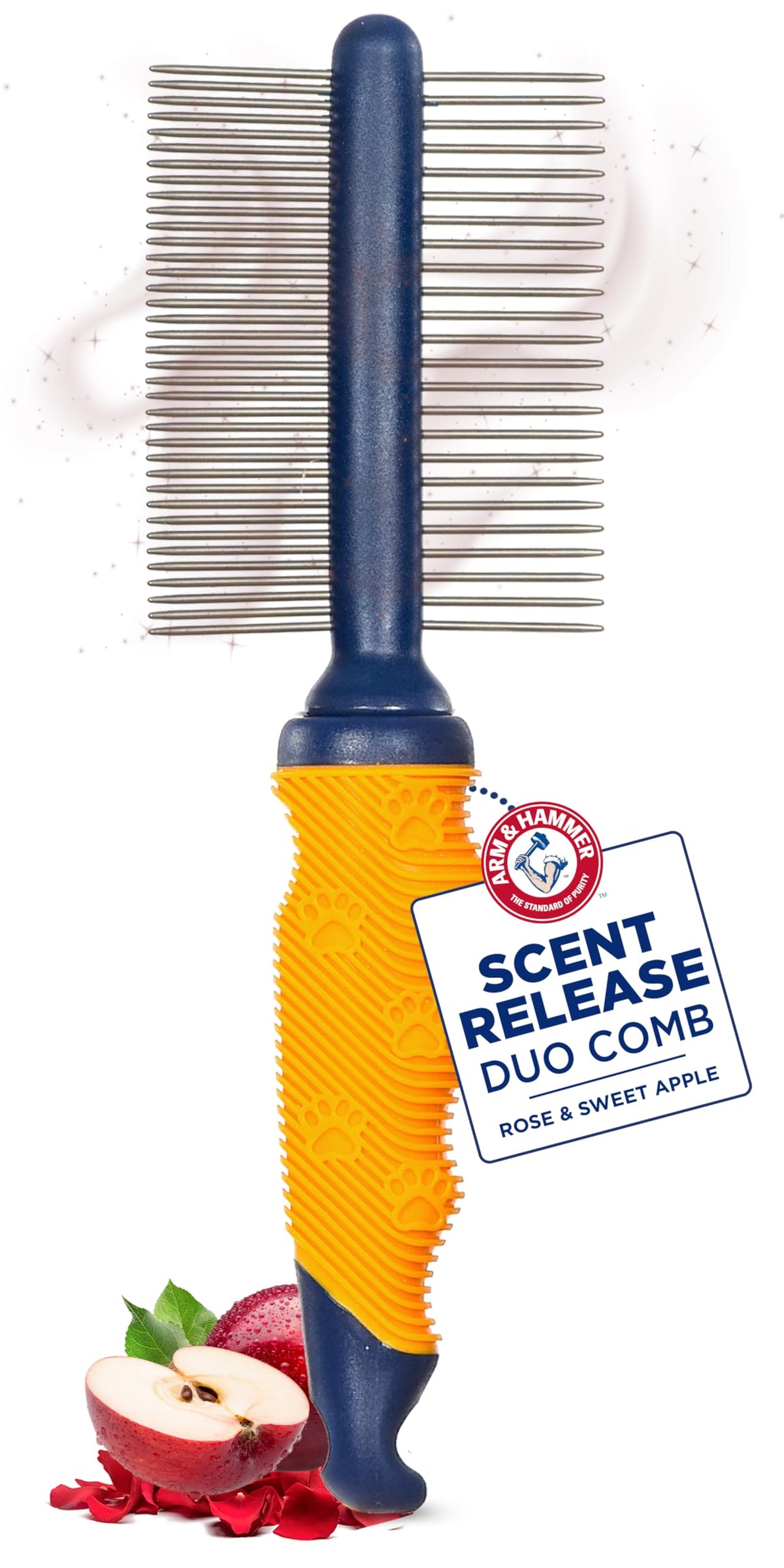 Arm & Hammer Deodorizing Dog Grooming Glove, Lily & Vanilla Scent