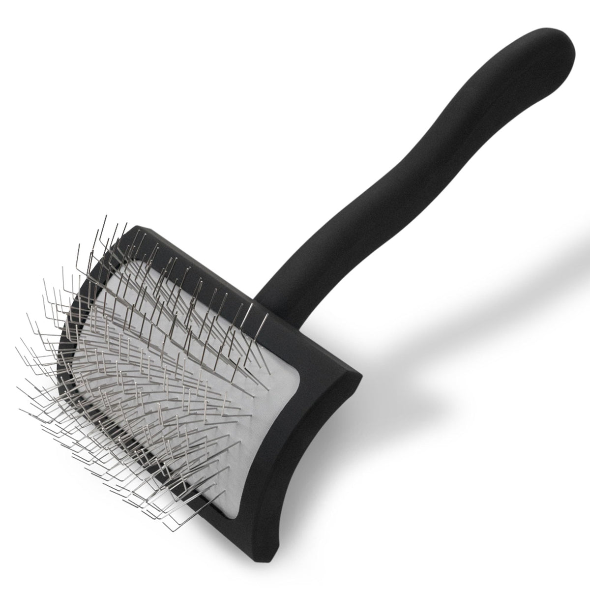 Chris Christensen Big G Dog Slicker Brush for Dogs (Goldendoodles, Labradoodles, Poodles), Groom Like a Professional, Fluff Detangle Style, Saves Time Energy, Teal, Large