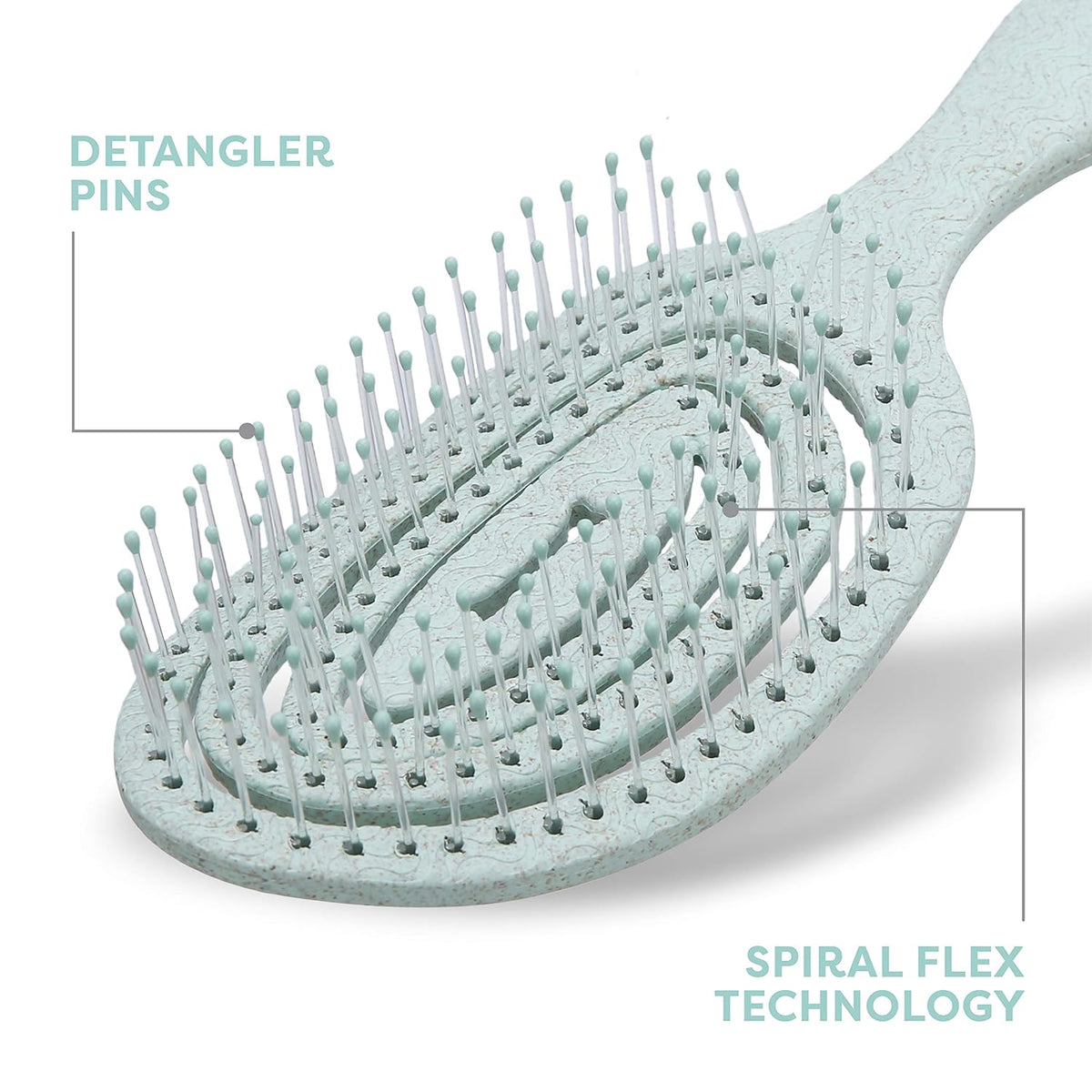 BioSilk for Pets Eco-Friendly Detangling Pin Brush for Dogs