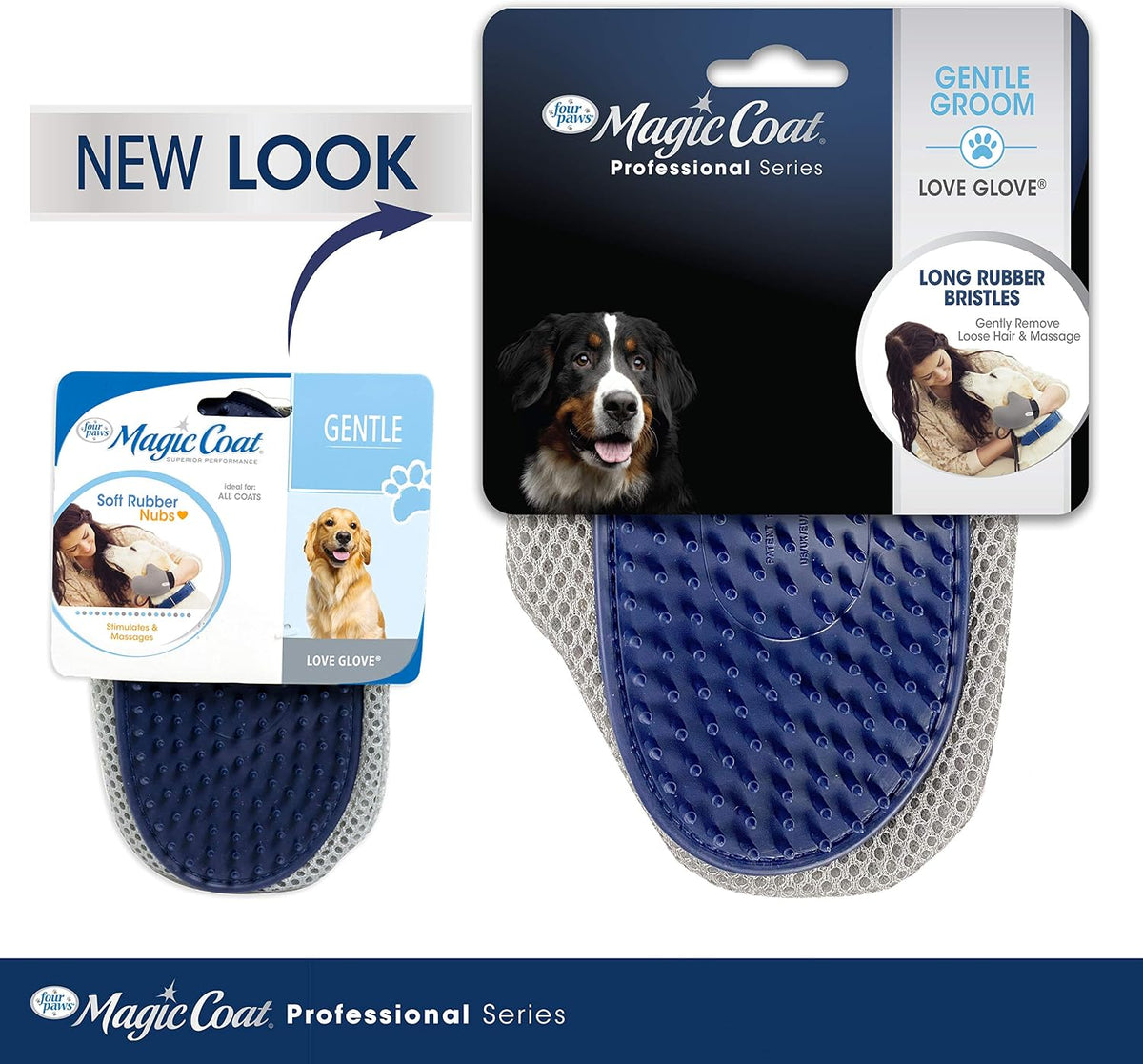 Four Paws Love Glove Dog Grooming Mitt